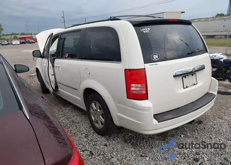 2010 Chrysler Town & Country Touring from USA, damaged, VIN 2A4RR5D18AR421169